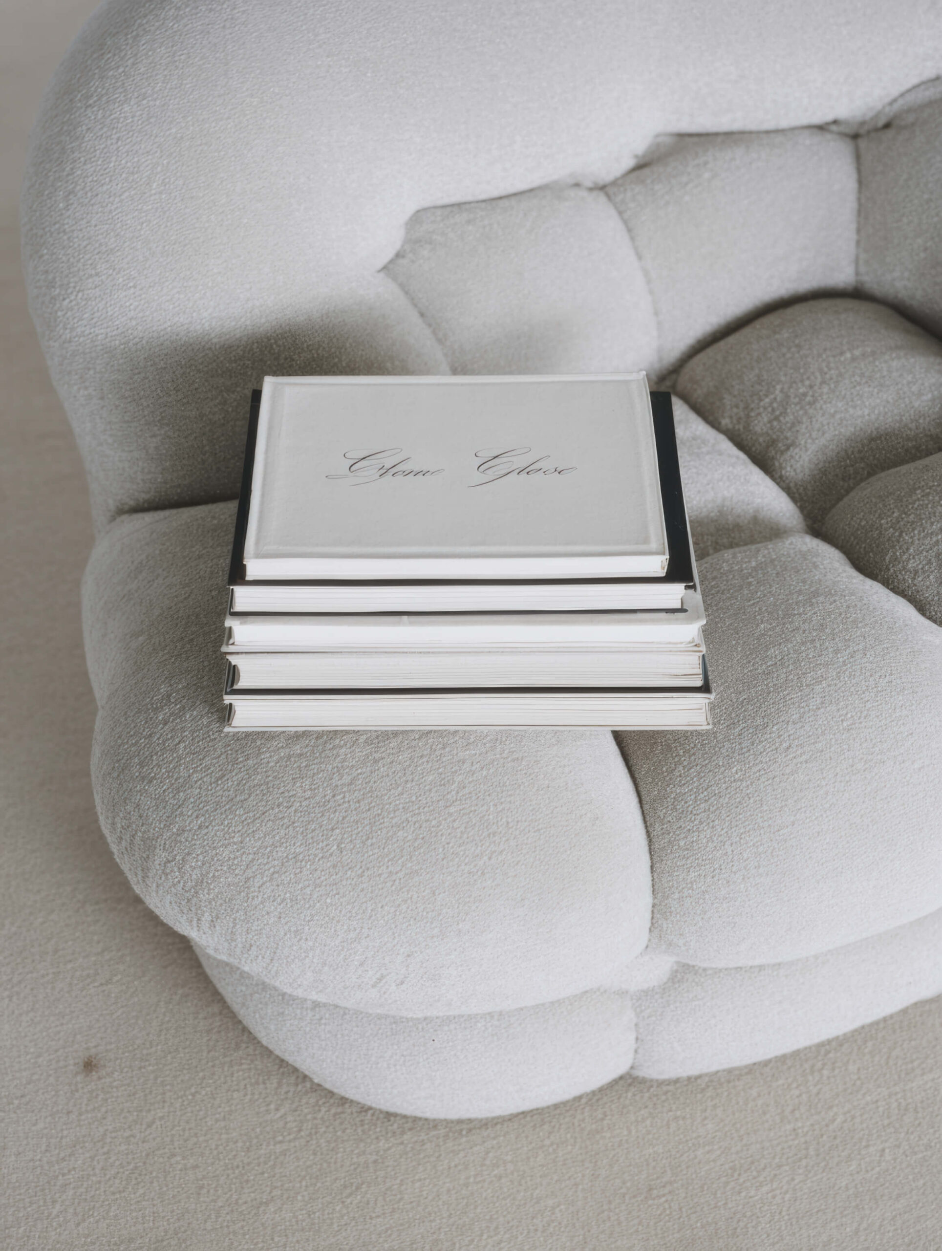 Curated, high-end brand setting illustrating Reframing Sales as Curation for premium service providers.”